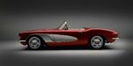 03 1962 Corvette restomod on custom steel look wheels and low profile tires blends vintage with modern