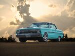 03 1963 Ford Falcon low front view with twin round headlights
