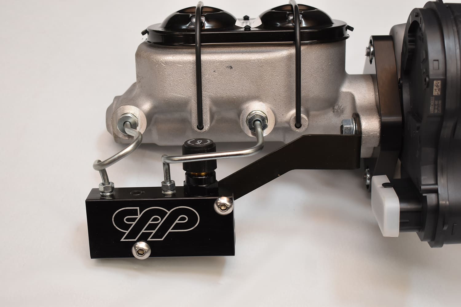 03 cpp proportioning valve bracket with master cylinder