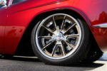 04 1955 Chevy Custom rides on Forgeline wheels with performance low profile tires and large disc brakes