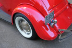 05 1934 Ford whitewall tires Lincoln hubcaps close up vintage style