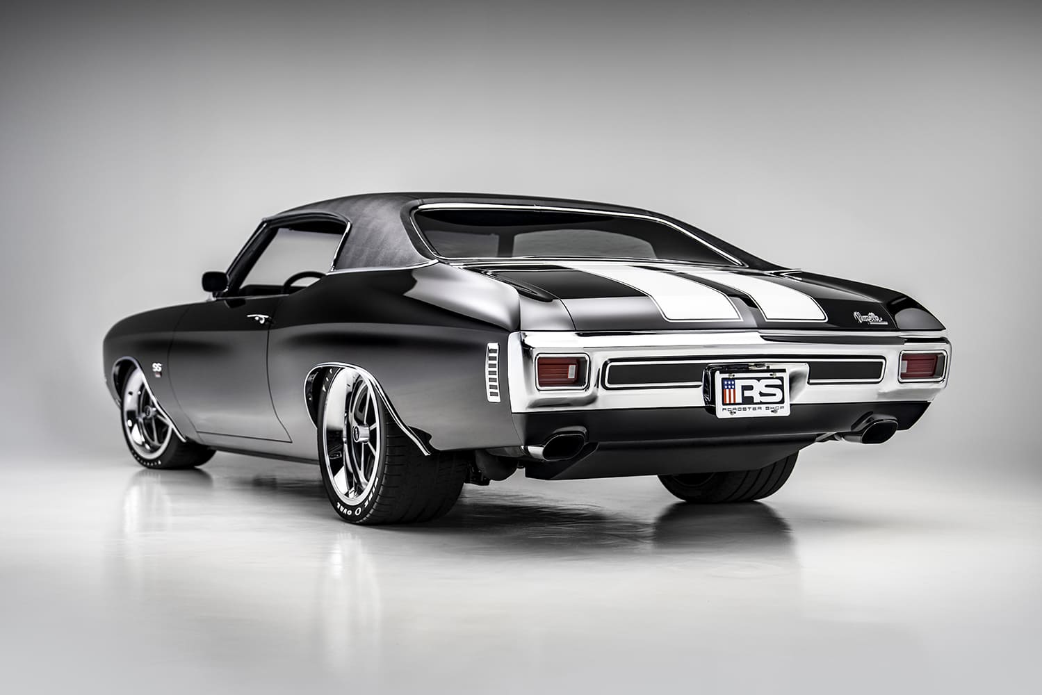 05 1970 Chevelle SS rear dual exhaust vintage SS badging