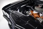 07 1970 Chevelle engine bay black panels aluminum radiator