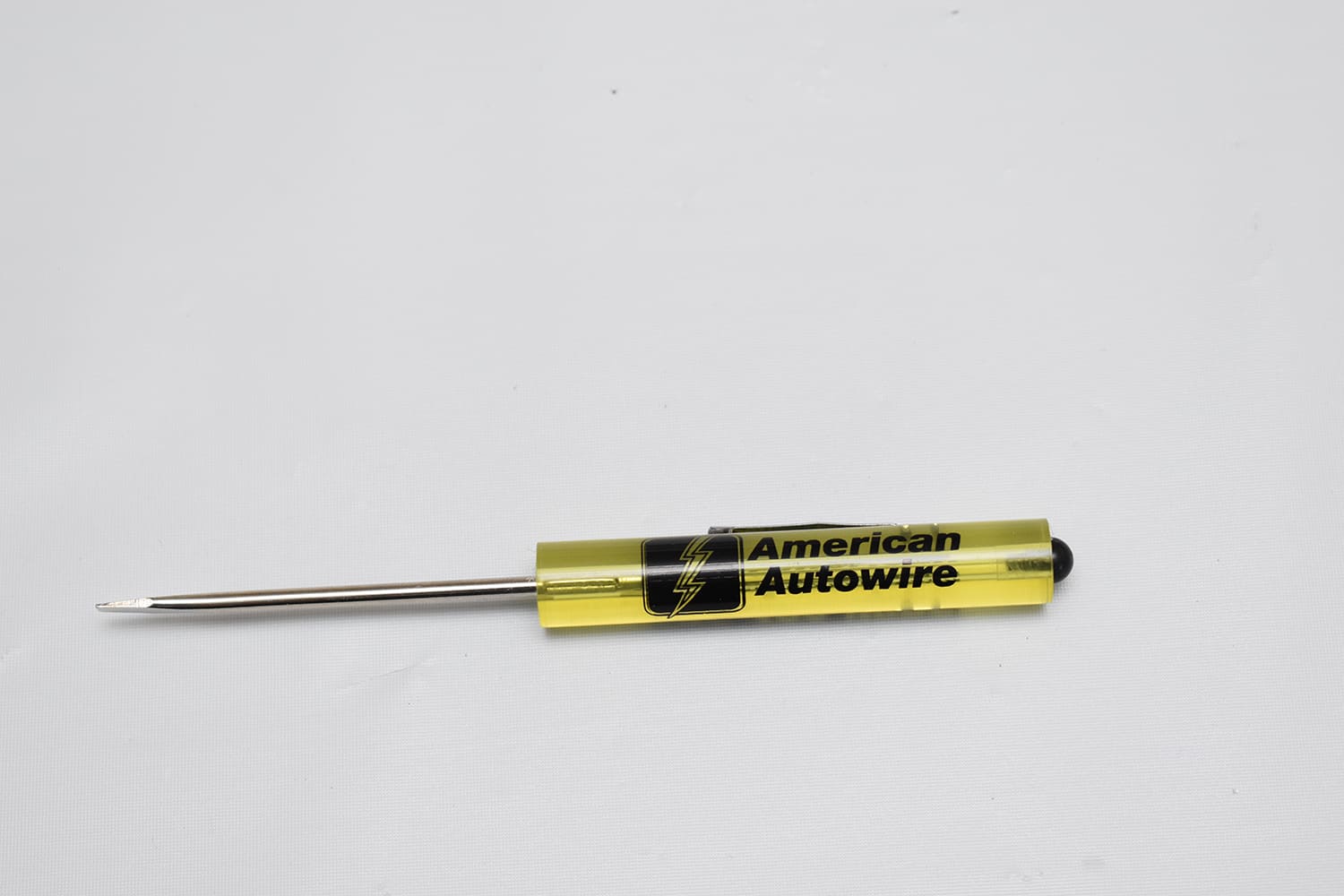 07 American Autowire branded screwdriver typically included in kit packages