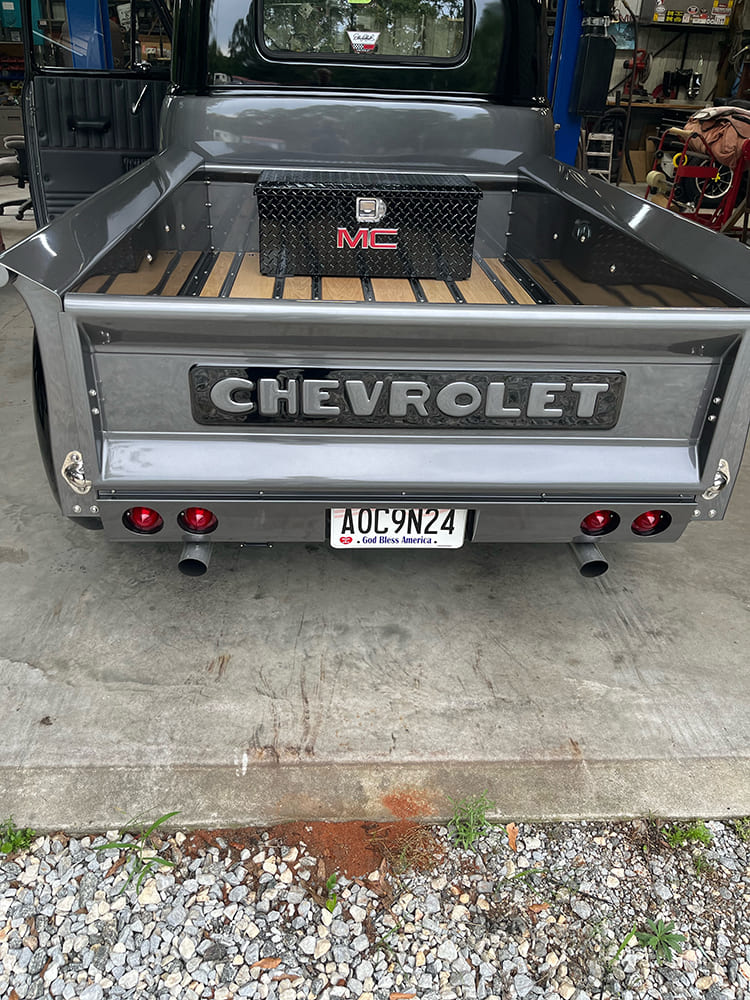 07 chase 1950 chevy 3100 rear truck bed