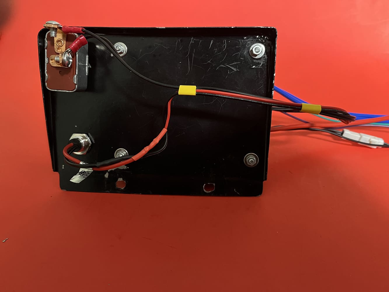 08 Rear view of Proform controller showing wiring layout and secure terminal connections