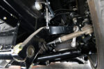 09 1955 Chevy Custom suspension shows tubular A arms coilovers and high performance geometry setup