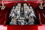 10 1955 Chevy Custom engine bay features a highly detailed V8 with individual throttle bodies and Hunt magneto