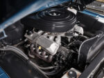 11 1960 Ford F 250 custom engine bay aluminum valve covers Sanden AC billet brackets serpentine system