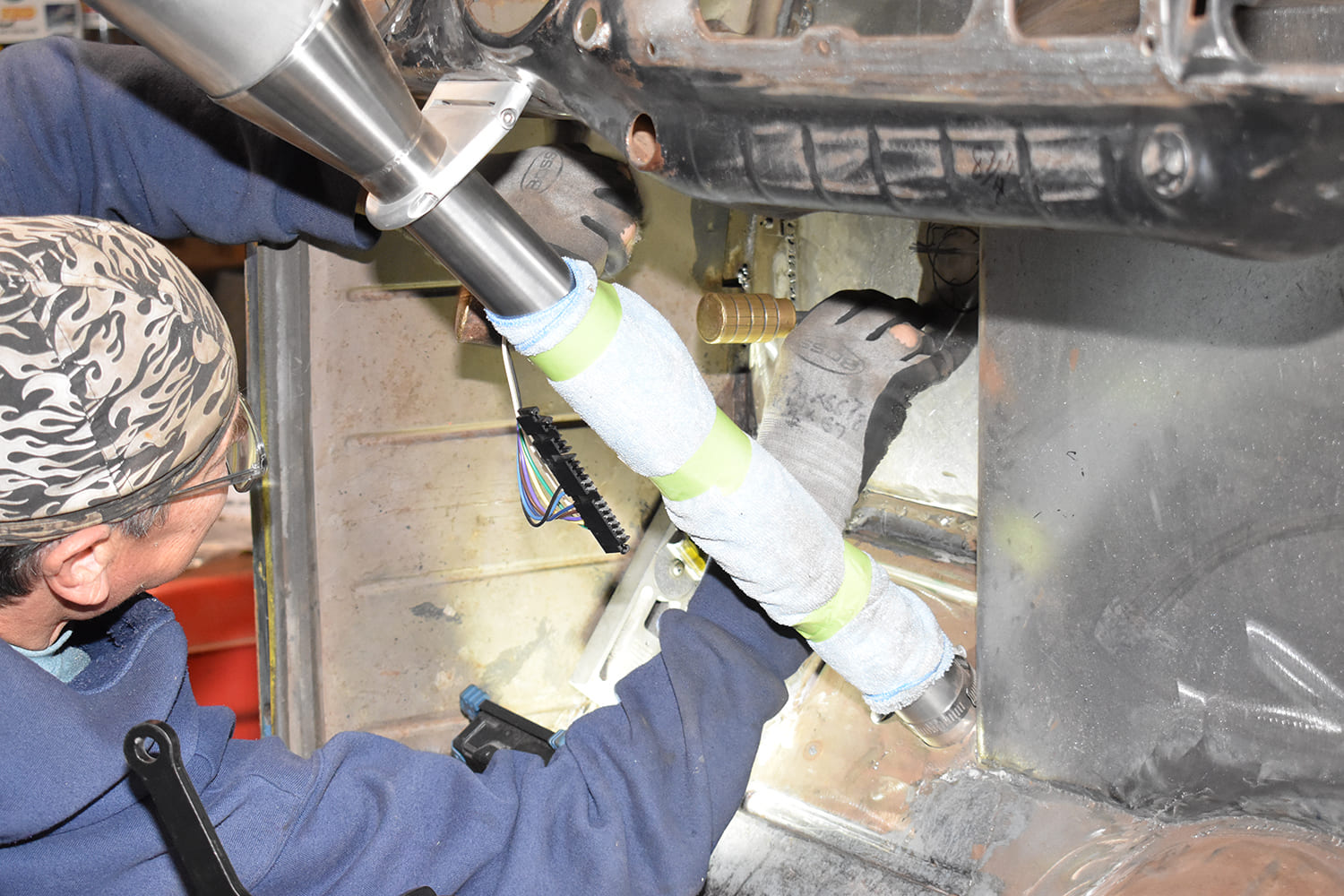 11 cpp under dash pedal bracket install 1967 72 chevy c10