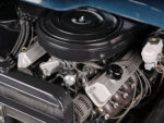 12 1960 Ford crew cab V8 engine close up Edelbrock intake black air cleaner classic hot rod setup