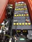 13 1954 Chevy 3100 Delco battery setup hydraulic system custom bed electronics retro restoration