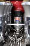 13 1955 Chevy Hunt Pro Racing magneto close up automotive engine racing part chrome