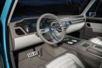 13 1973 Chevy C10 interior billet steering wheel Dakota Digital gauges modern dash