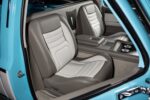 14 1973 Chevy C10 custom seats two tone leather console with billet switches