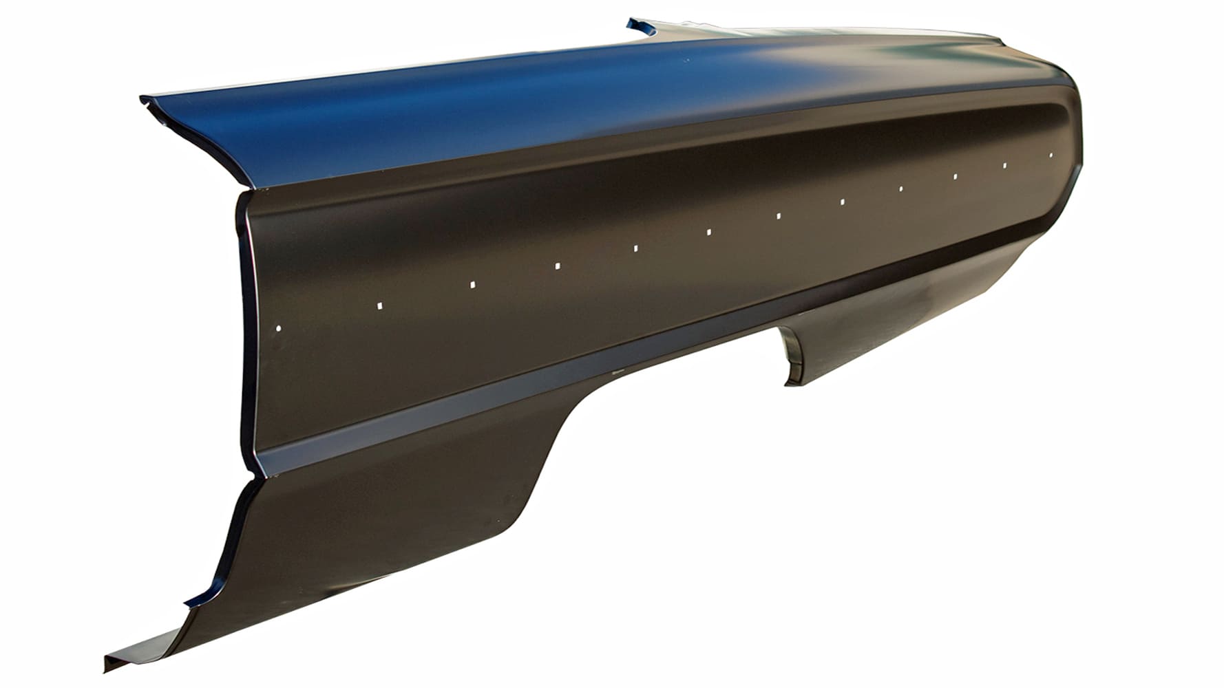 14 New reproduction quarter panel skin for 1963 Ford Galaxie coupe black EDP coated