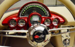 16 1962 Corvette dash includes a 160 mph speedometer Sun style tach and classic auxiliary gauges