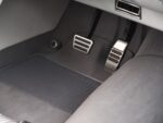 16 1963 Ford Falcon aluminum pedal set and carpeted footwell with period correct styling