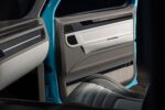 16 1973 Chevy C10 restomod door panel with suede insert billet accents