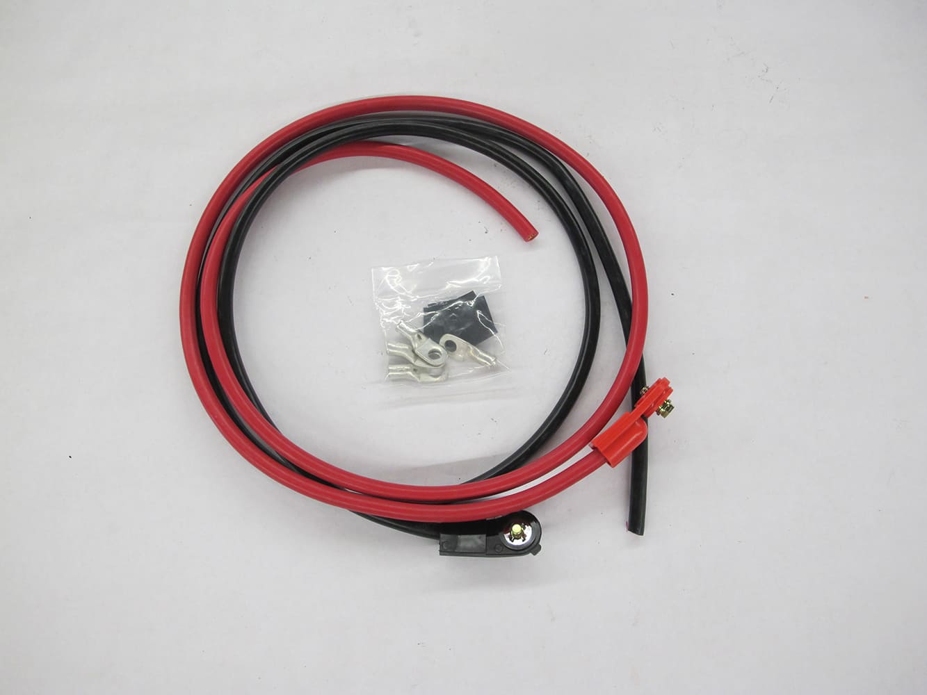 16 Heavy gauge power cable kit with lugs and terminals for main feed and ground upgrades