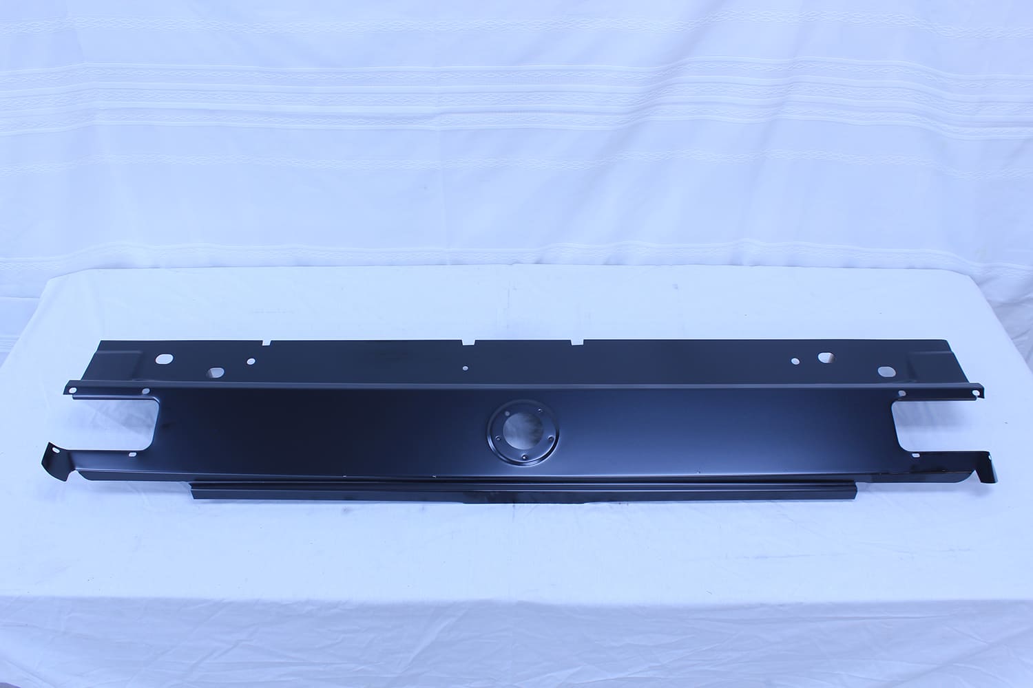 16 new 1965 mustang tail panel reproduction part on table