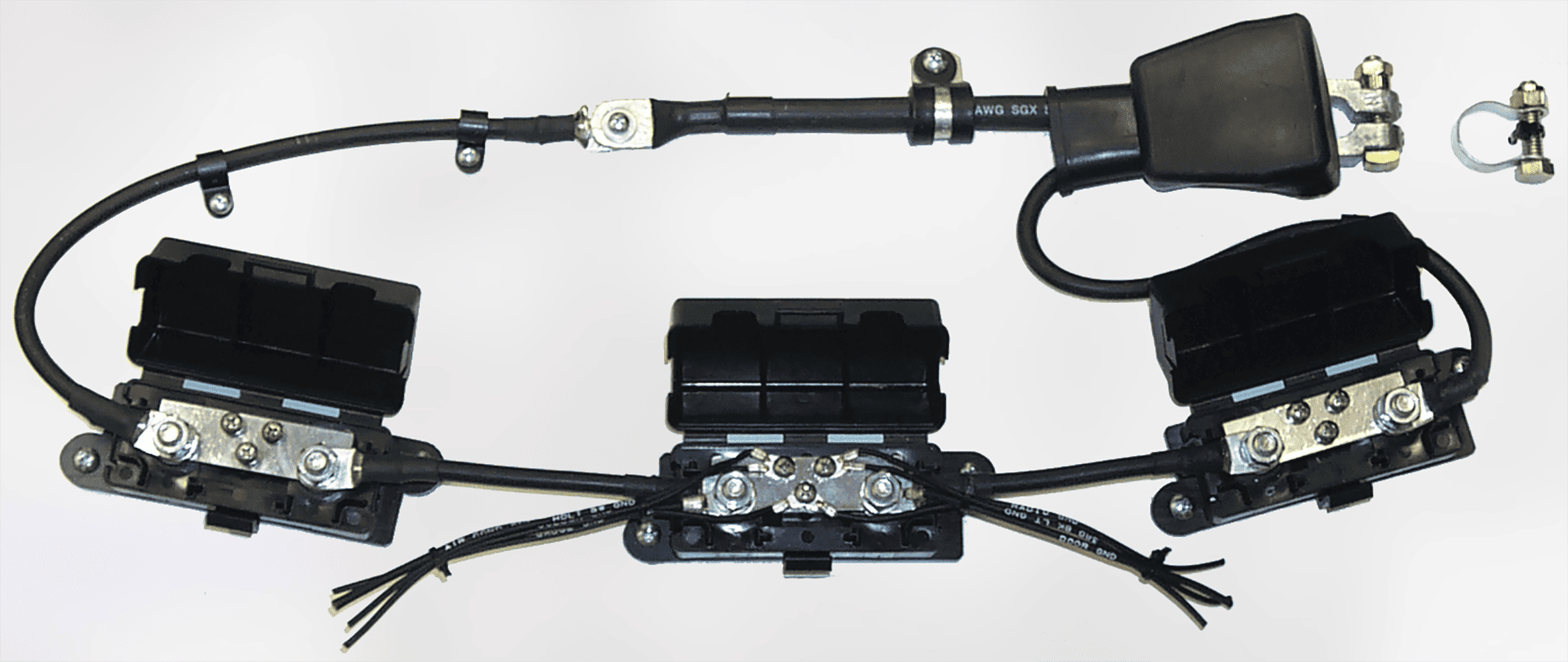 18 Integrated MEGA fuse block wiring harness pre assembled for American Autowire kits