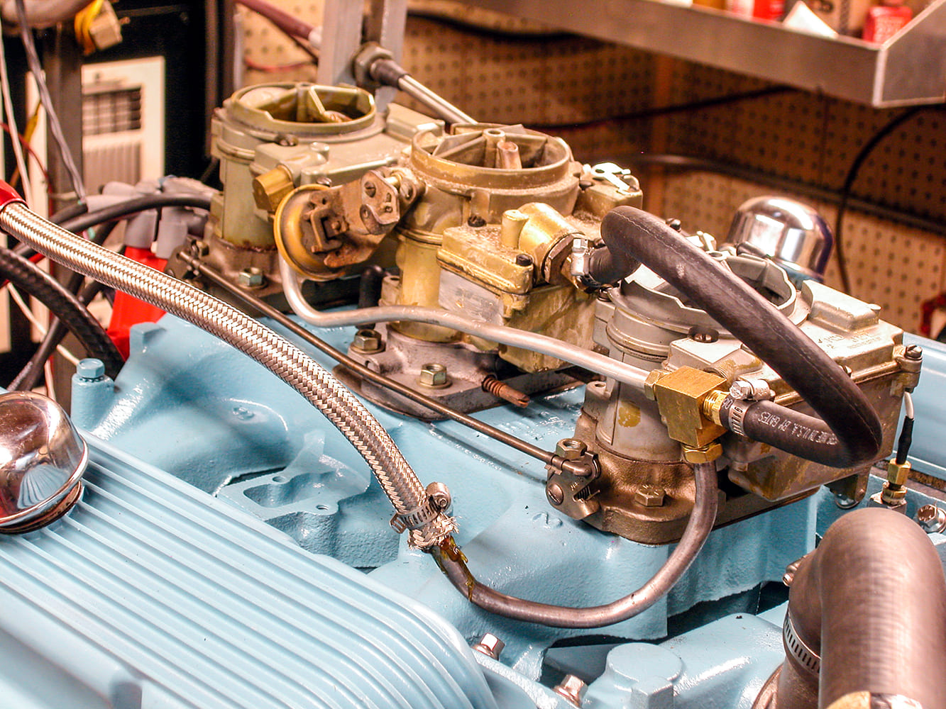 22pontiac tri power vs four barrel comparison