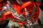 23 1932 Ford Roadster undercarriage chrome exhaust and painted chassis