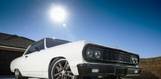 001 1964 chevelle custom bumper tuck matte black projector headlights forgeline wheels