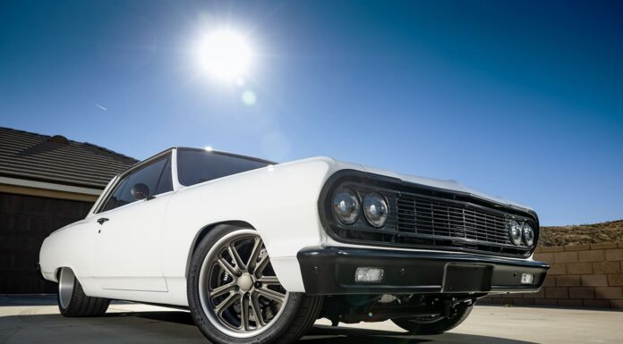 001 1964 chevelle custom bumper tuck matte black projector headlights forgeline wheels