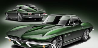 001 1967 corvette rendering