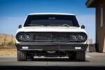 004 1964 chevelle front billet grille LED headlights smoothed fascia restomod