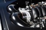 009 1964 chevelle custom cold air intake black tubing tight bend