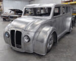 The Saltworks Custom-Built DIVCO Project, Part 1 01 1938 Divco custom full body fabrication raw aluminum hot rod