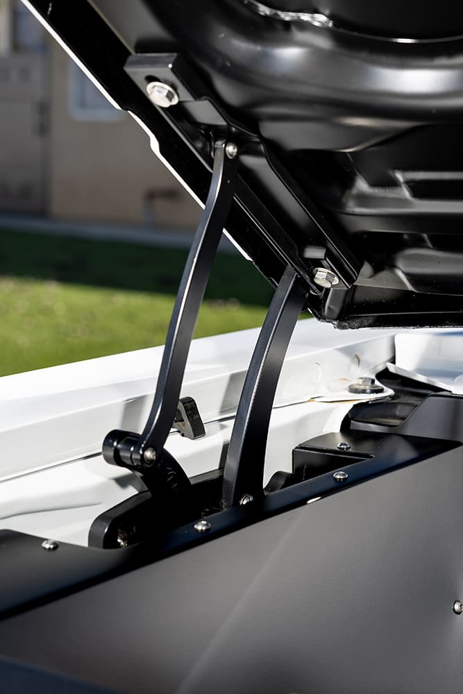 010 1964 chevelle billet hood hinges satin black flush hardware custom setup