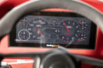 015 1966 Chevy Nova Holley EFI digital dash showing boost and performance data