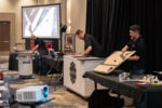 02 Mobile Tech Expo fabrication demo CNC panel cutting hands on training pro installer session