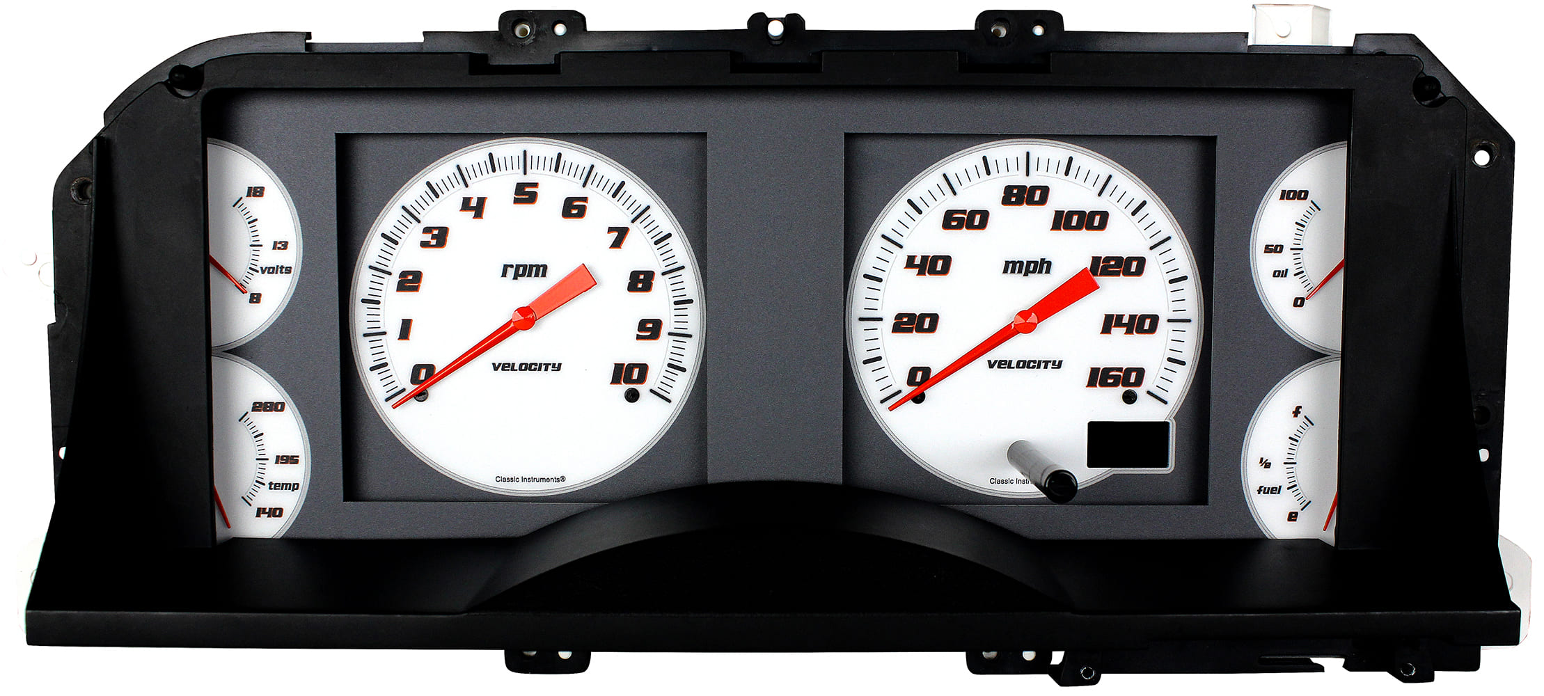 02 new products classic instruments fox body gauge panel