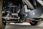 025 1966 Chevy Nova rides on a custom chassis with QA1 coilovers and tubular control arms