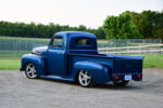 06 Smoothed rear tailgate and dual exhaust exit on custom 1950 Ford F1 classic pickup