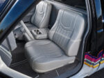 13 1993 Chevy OBS gray leather bucket seats billet cup holder custom stitch interior lowrider truck