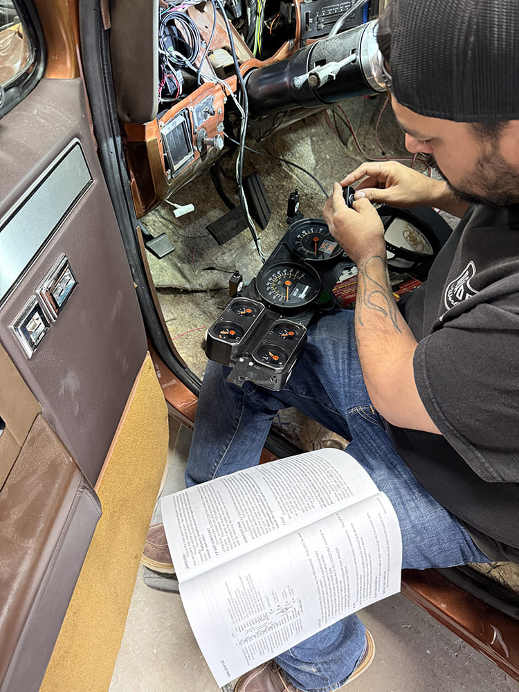 19 reviewing dakota digital manual during 1973 1987 chevy c10 cluster install