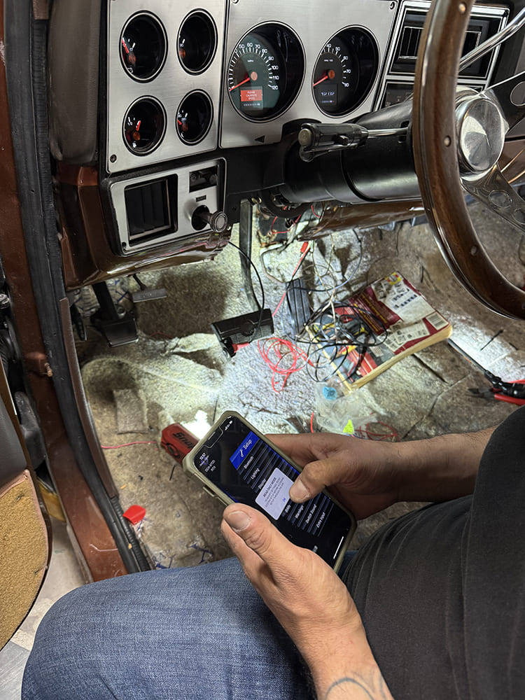24 configuring dakota digital gauge system via bluetooth 1973 1987 chevy c10