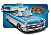 001 1957 chevy bel air rendering