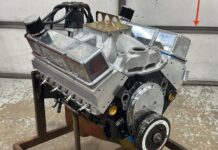 001 sbc tall valve covers edelbrock intake msd distributor