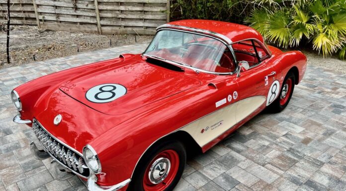 In Your Garage: Michael Moss’ 1957 Corvette 01 1957 fuelie corvette front view