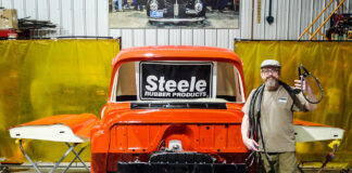 01 Chevy truck door assembly Steele Rubber Products seal install prep