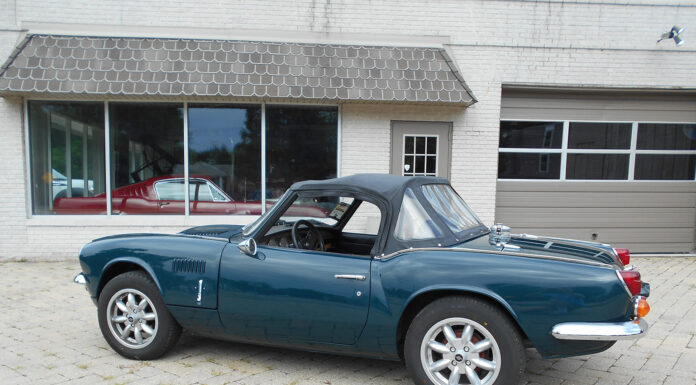 01 knight 1970 triumph spitfire mkiii sideview