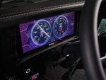 012 1969 Chevy Nova uses Holley EFI digital gauges with purple themed layout and readouts