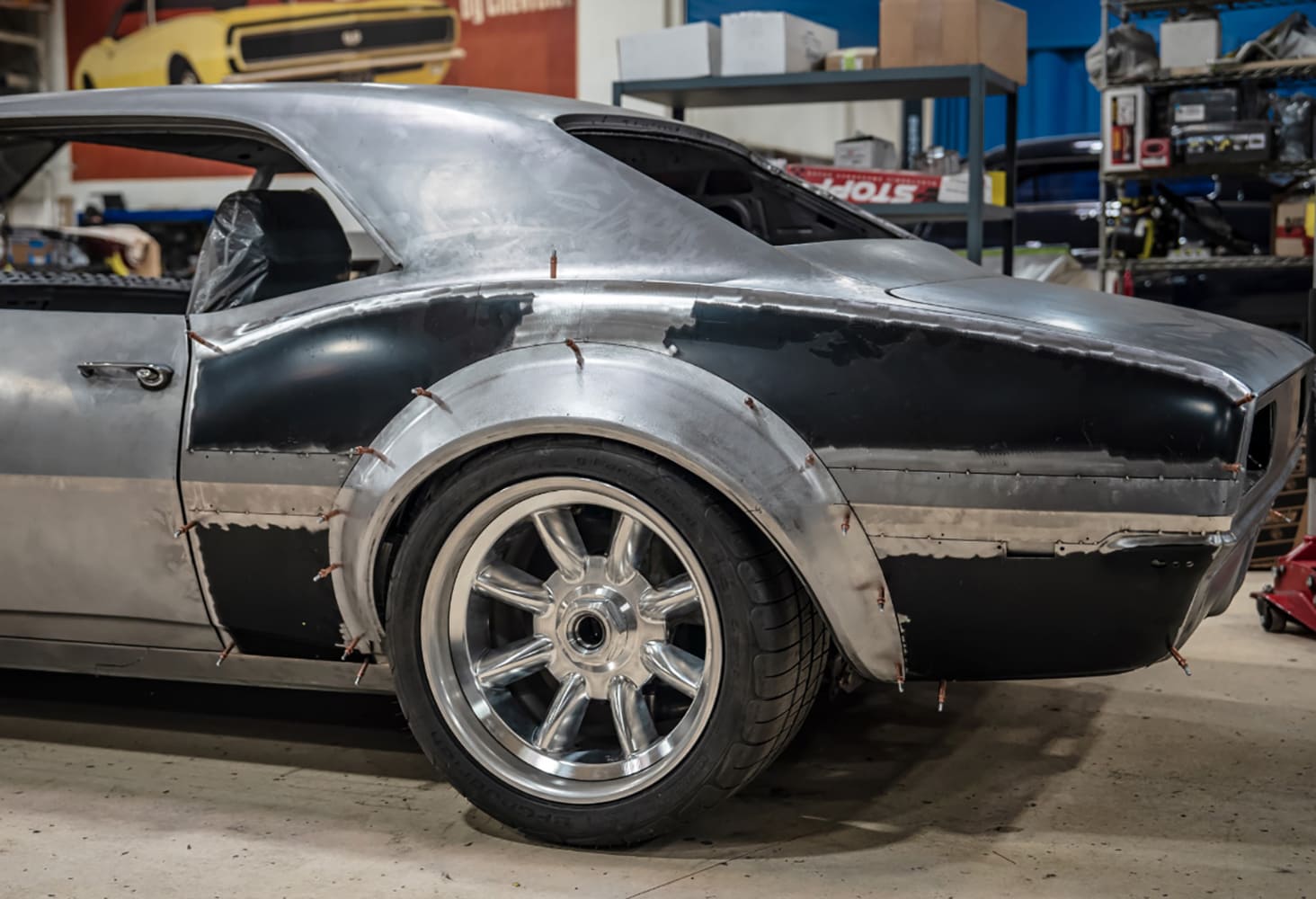 013 1968 camaro custom fender and quarter panel flares